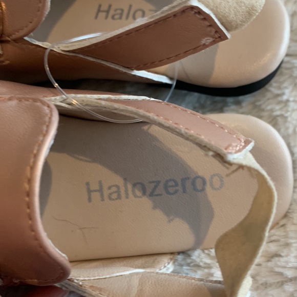 Halozeroo the G inspired sling back.Pearl pink size 21. NWOT - Picture 3 of 10